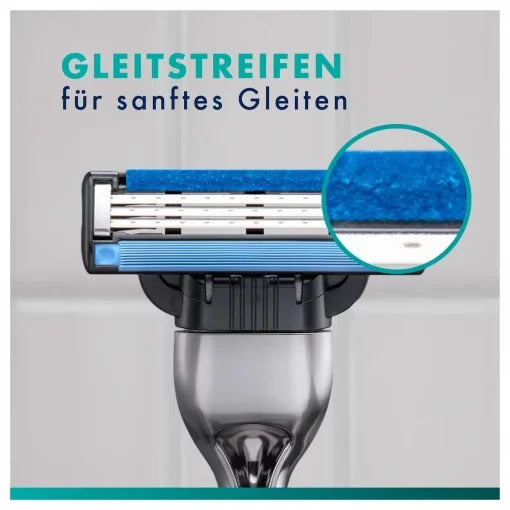 Gillette Mach3 Wet Razor for Men - Classic close shave with 3 blades