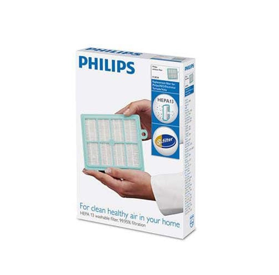 Philips FC8038 HEPA 13 Washable Filter for Vacuum Cleaners, Compatible with Various Models