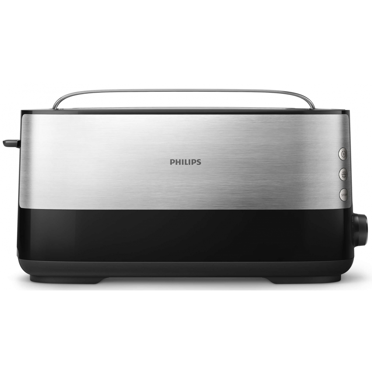 Philips Viva Collection HD2692/90 Toaster 1 Slice 1030 W Black Metallic