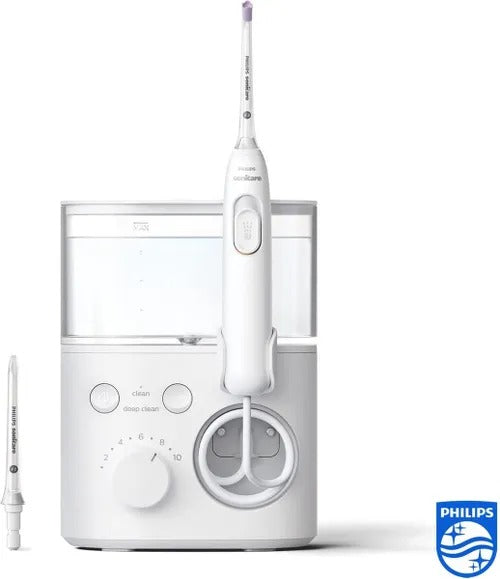 Philips Oral Irrigator HX3711/20 with Water Pressure Regulator and 550 ml Tank