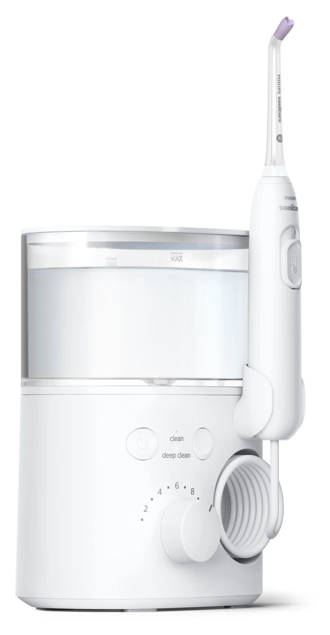 Philips Oral Irrigator HX3711/20 with Water Pressure Regulator and 550 ml Tank