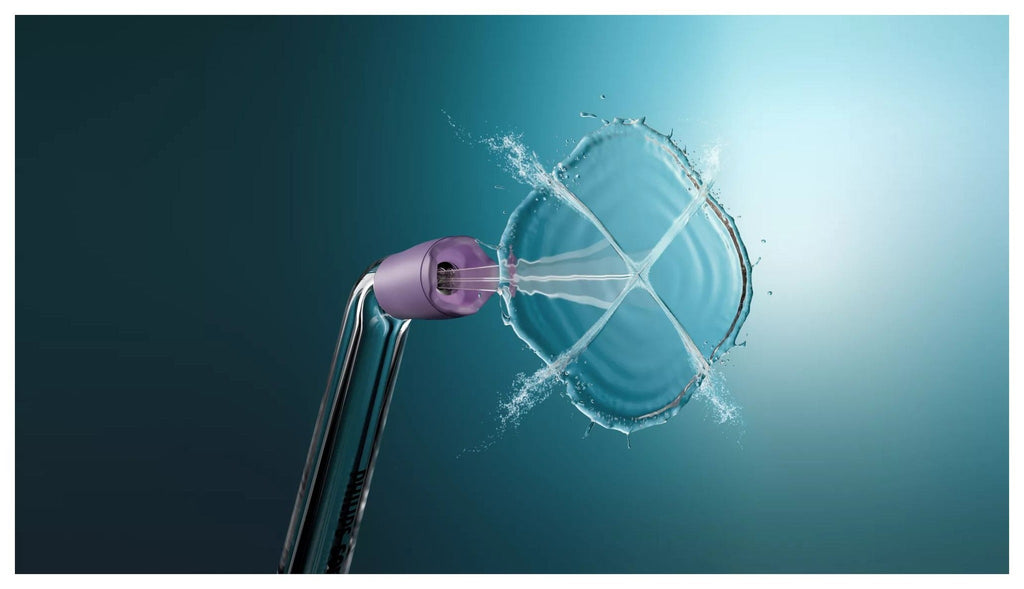 Philips Oral Irrigator HX3711/20 with Water Pressure Regulator and 550 ml Tank