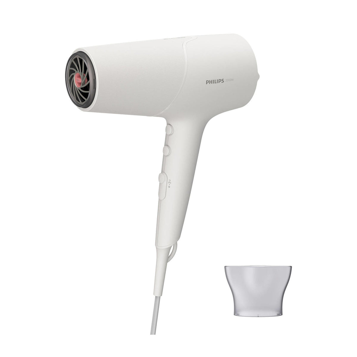 Philips BHD501/20 Hair Dryer 2100W White with Hanging Loop