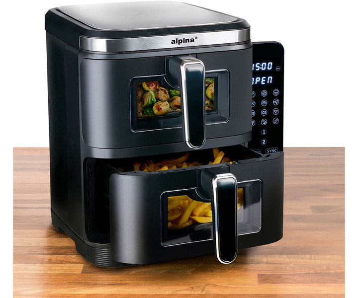 ALPINA Air Fryer 5.5 L 2800W Black ALP-BL-39950