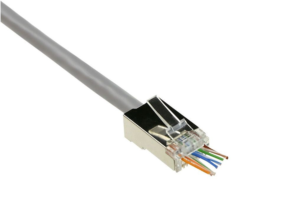 Cable 15 m RJ-45 Violet Cat6a Male-Male Gold