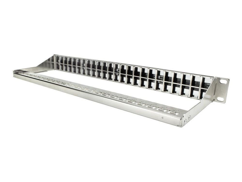 ACT 48-Port Keystone Patch Panel 19" 1U High Density (PP1031)
