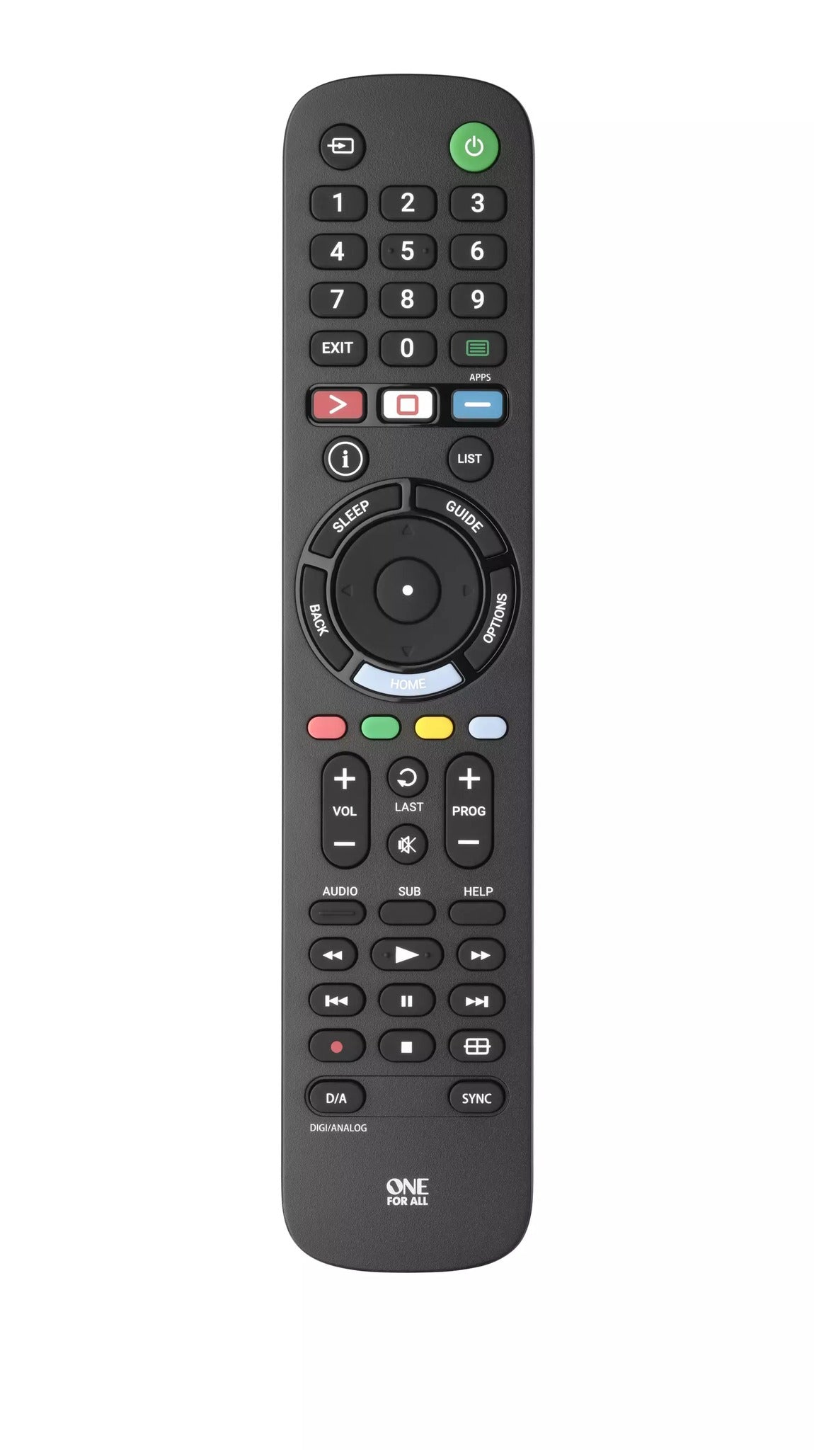 Universal One for All Remote Control for Sony TVs - URC4912