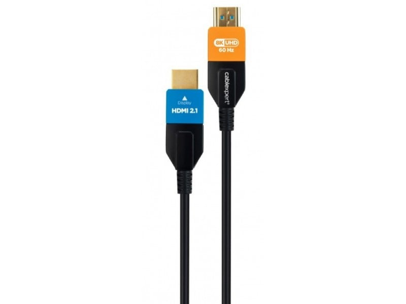 Gembird CC-HDMI8K-AOC-30M HDMI cable HDMI Type A (Standard) Black  Blue  Orange