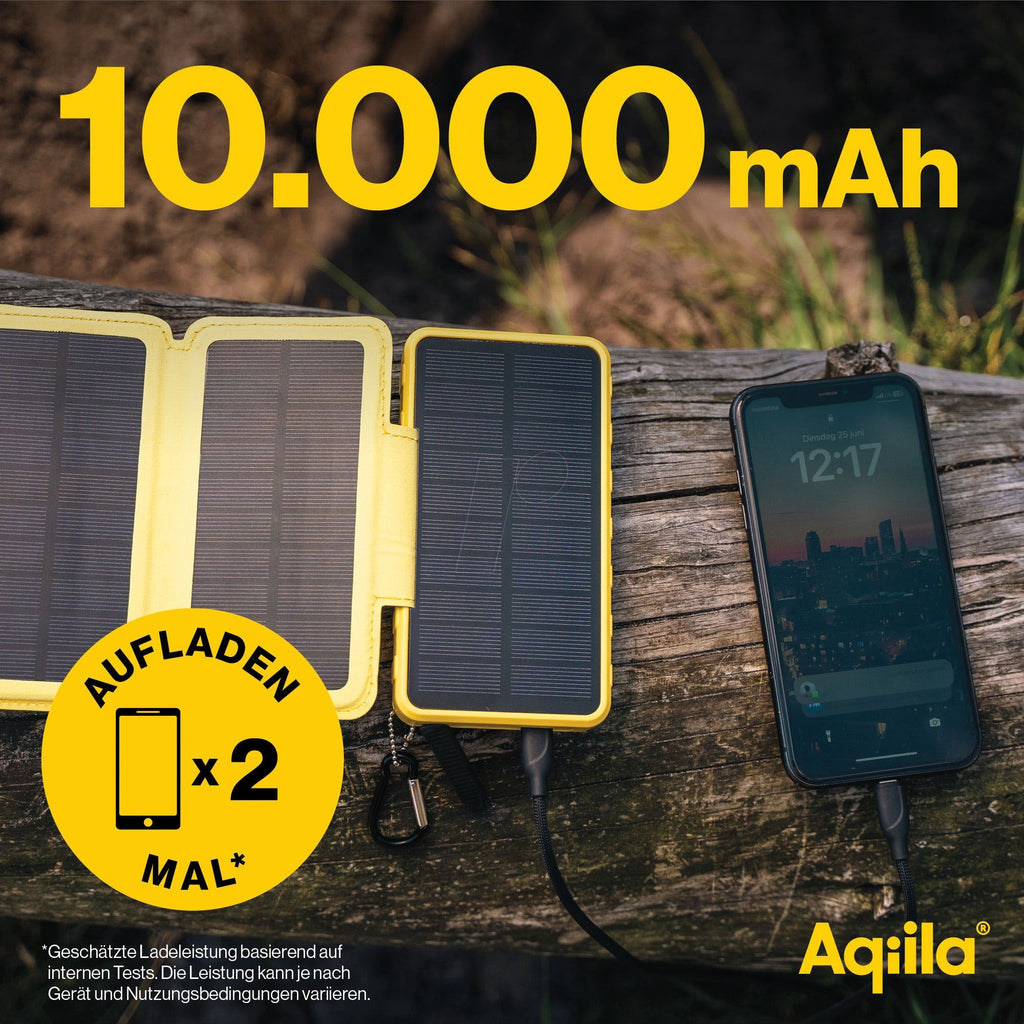 Aqiila Powerbird BS10 Solar Powerbank 10000 mAh (406026)