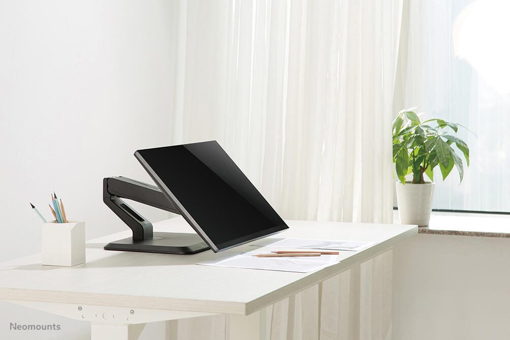 Neomounts FPMA-D885BLACK Single Monitor Desk Mount - Black