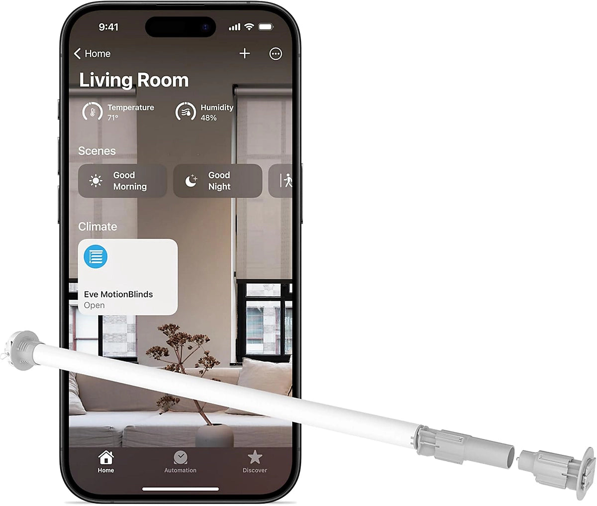 Eve Systems EVE MotionBlinds - Smart Blinds Upgrade Kit - Matter N003642