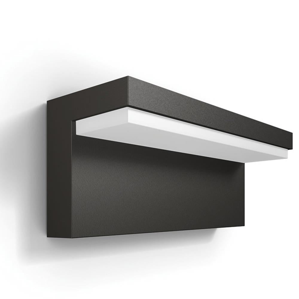 Philips Outdoor Wall Lighting myGarden Bustan 9W Anthracite