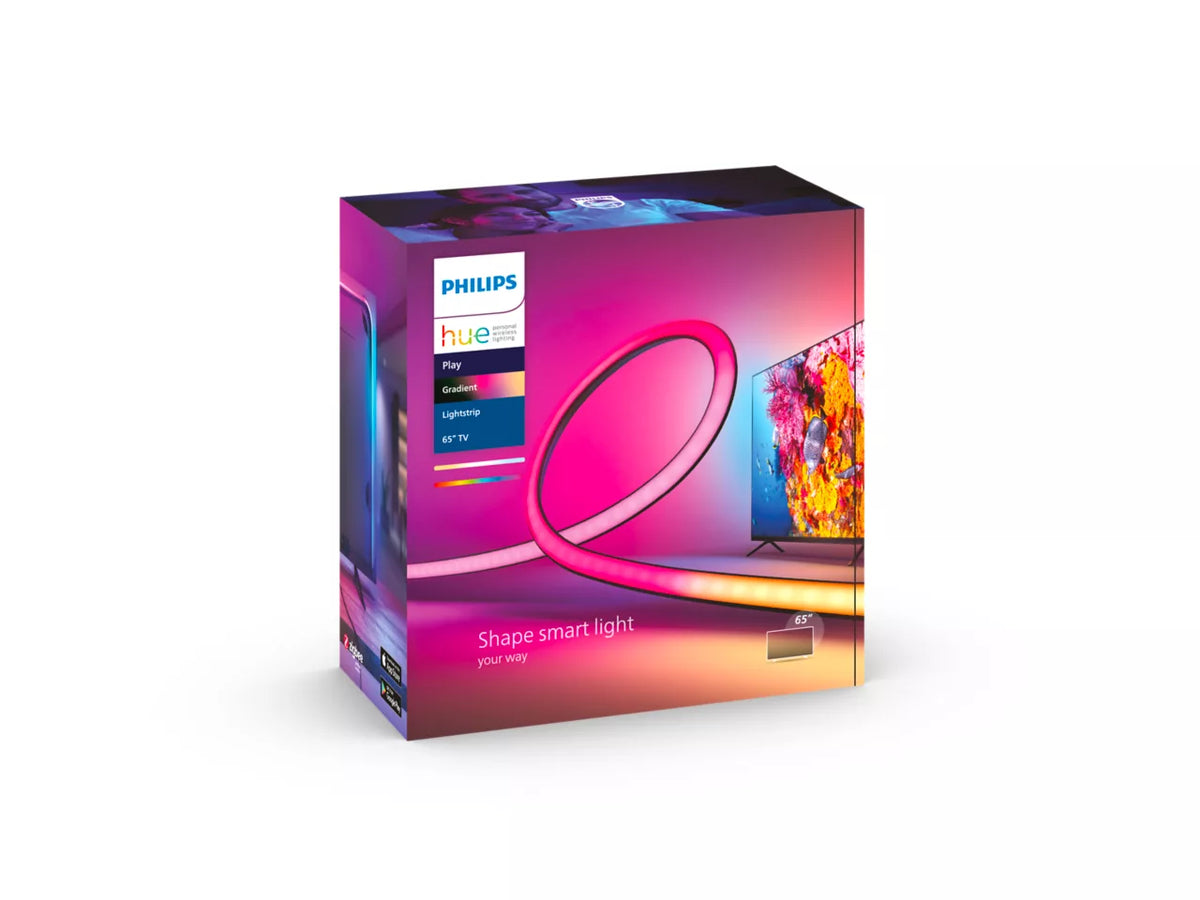Philips Hue Play Gradient Lightstrip for 165.10 cm (65") TV White & Color Ambiance (78477500)