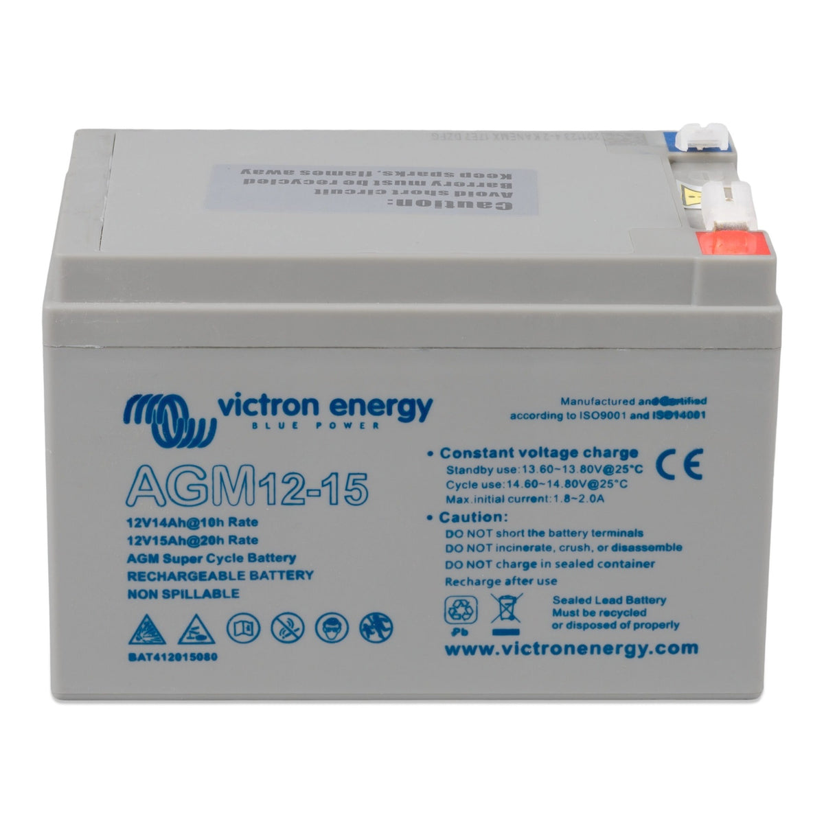 12V/100Ah AGM Super Cycle Battery (M6)