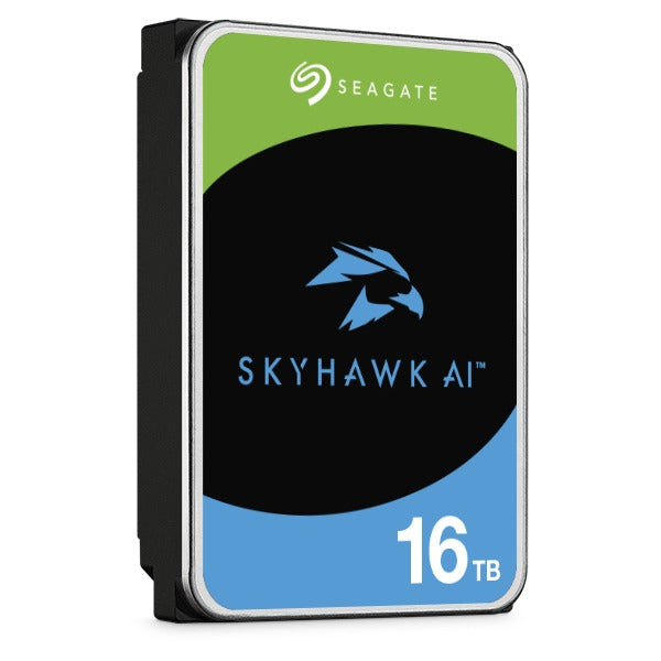 Seagate HDD Skyhawk AI 16TB 512MB 7.2K 3.5 SATA6G Hard Drive (ST16000VE005) 16T