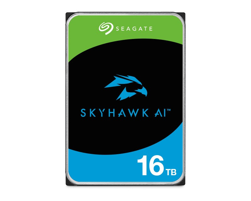 Seagate HDD Skyhawk AI 16TB 512MB 7.2K 3.5 SATA6G Hard Drive (ST16000VE005) 16T