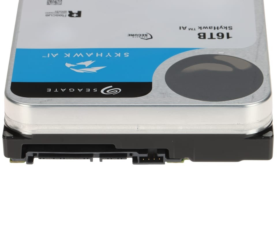 Seagate HDD Skyhawk AI 16TB 512MB 7.2K 3.5 SATA6G Hard Drive (ST16000VE005) 16T