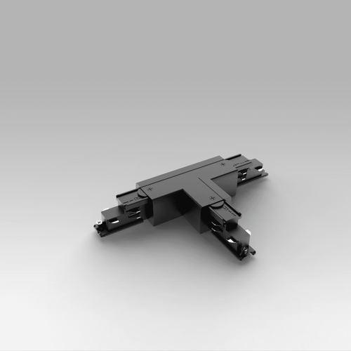 Powergear PRO-MD636R-B - 3PH T Connector DALI 3 - Switchable - Black 3-phase