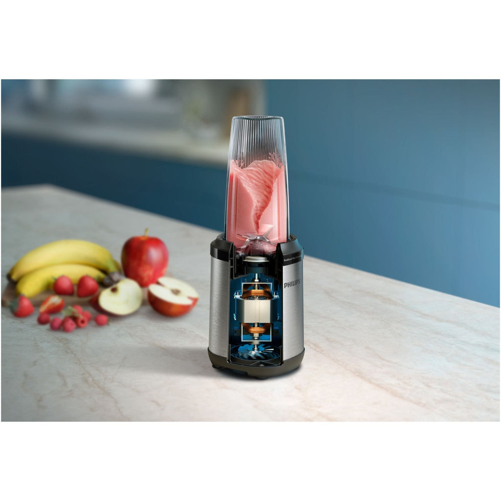 Philips 5000 Series HR2764/00 Stand Mixer - 0.7 L - Pulse Function - Ice Crusher - 800W - Black - Stainless Steel