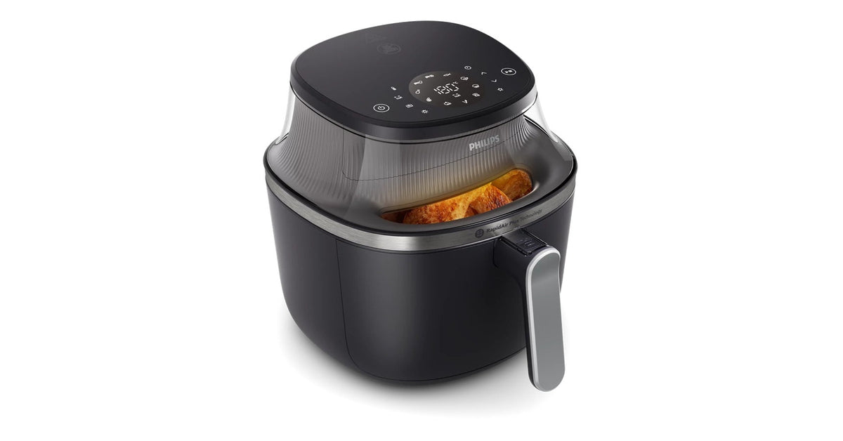 Philips Hot Air Fryer - Square - 6.2 L - Touch Display