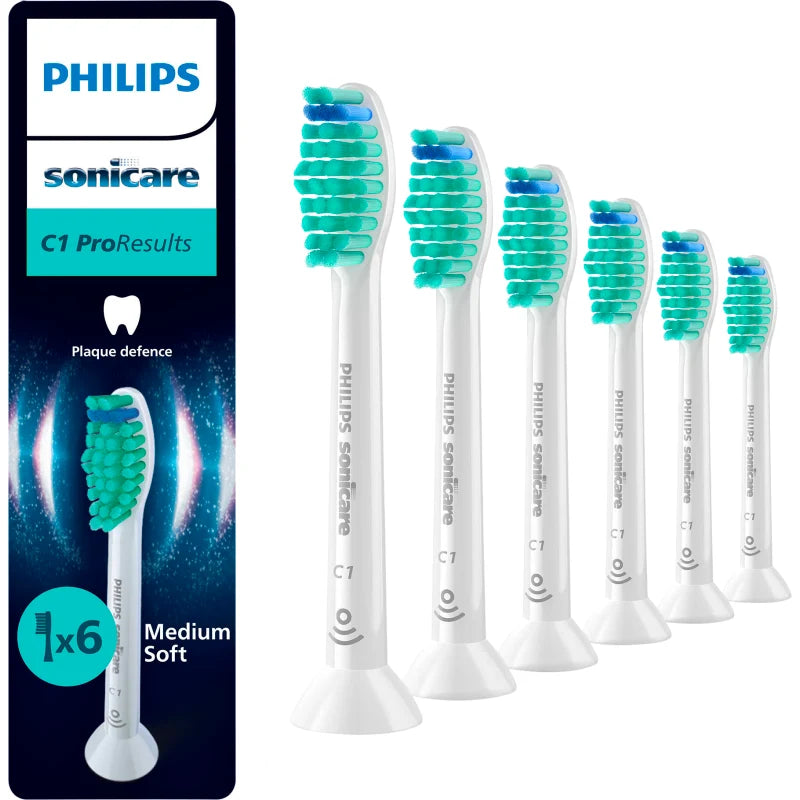 Philips Sonicare C1 ProResults Toothbrush Head HX6016/87 6 Pack