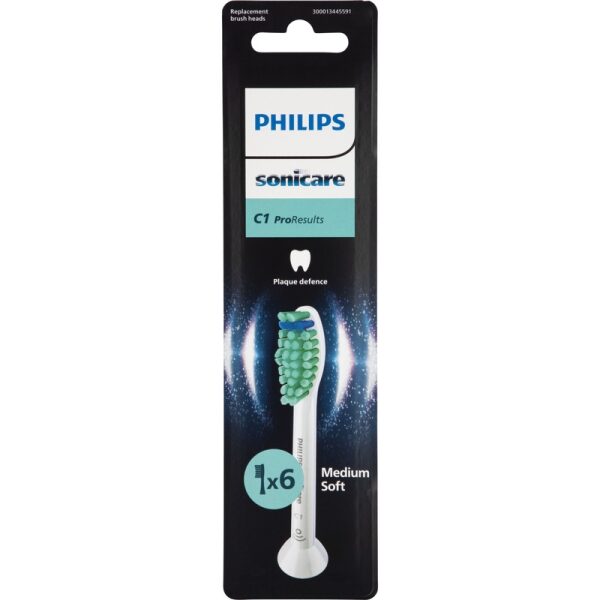Philips Sonicare C1 ProResults Toothbrush Head HX6016/87 6 Pack