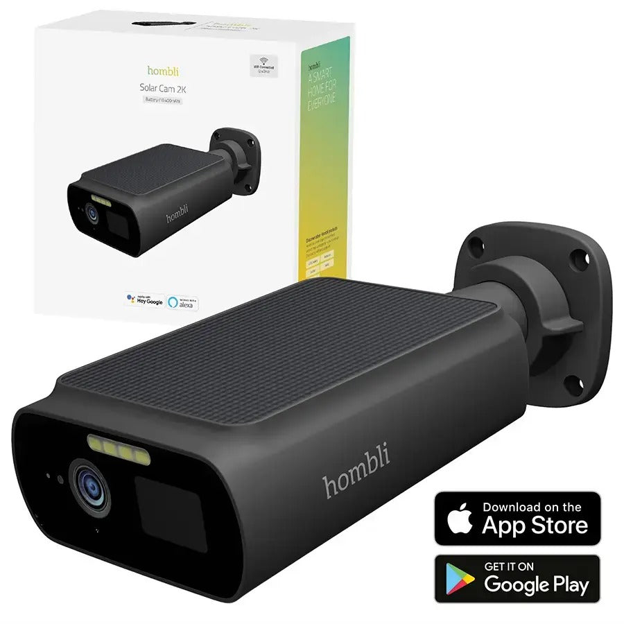 Hombli Smart Solar Camera - Black - (HBZC-0100)