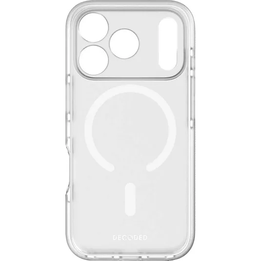 Decoded DropTec Transparent Backcover iPhone 17 Pro White (D26IPO17PBCT2FE)