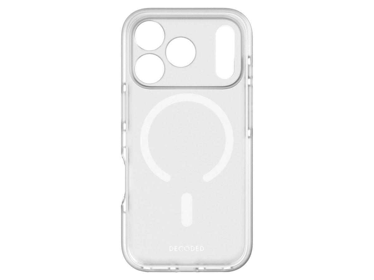 Decoded DropTec Transparent Backcover iPhone 17 Pro White (D26IPO17PBCT2FE)
