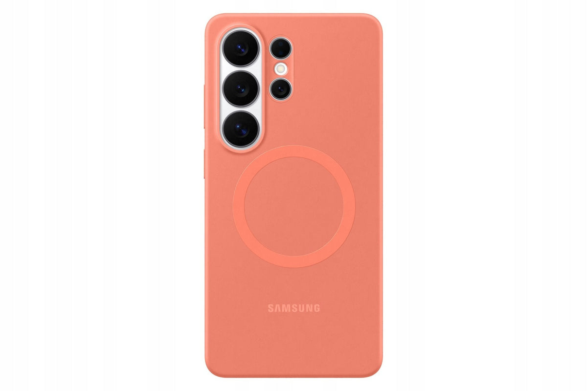 Samsung Silicone Magnet Case for Galaxy S26 Ultra, Coralred (EF-ES948COEGWW)