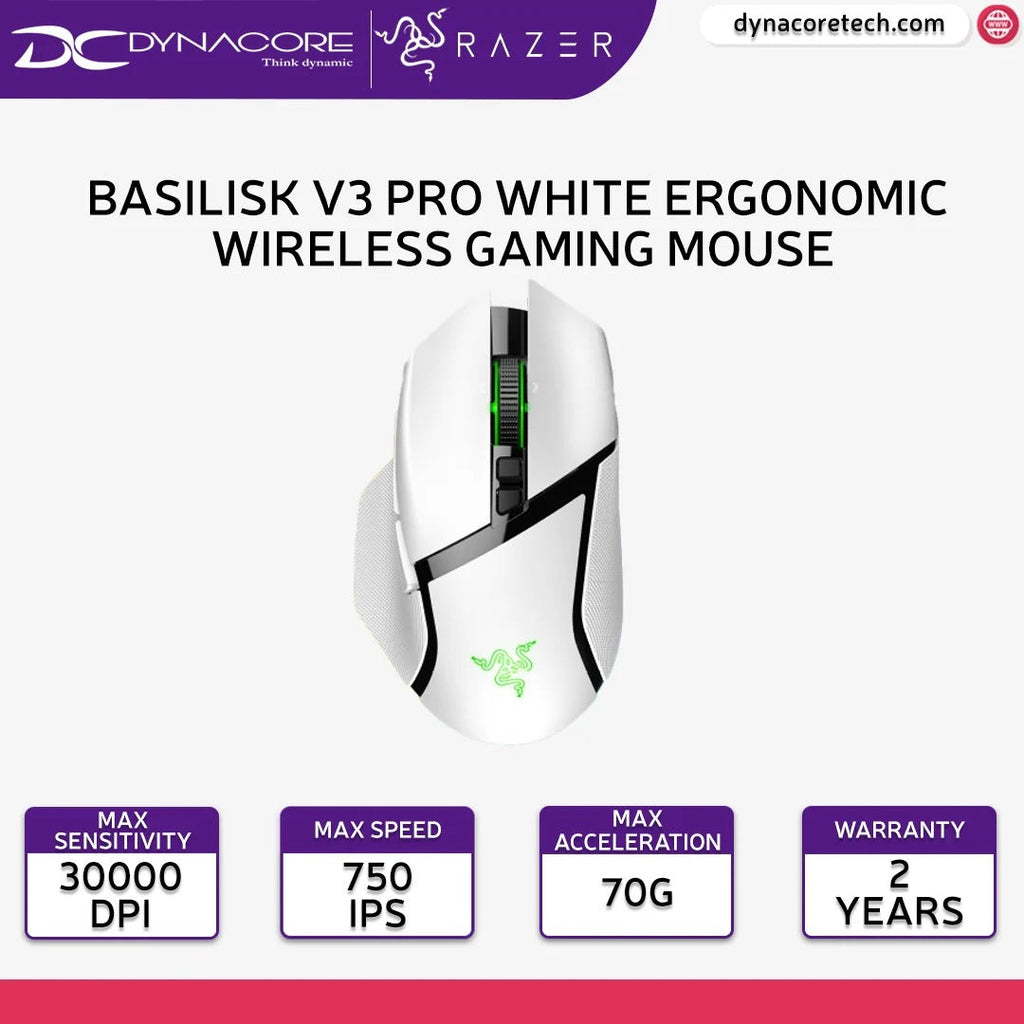 Razer Basilisk V3 Pro Gaming Mouse (RZ01-04620200-R3G1)