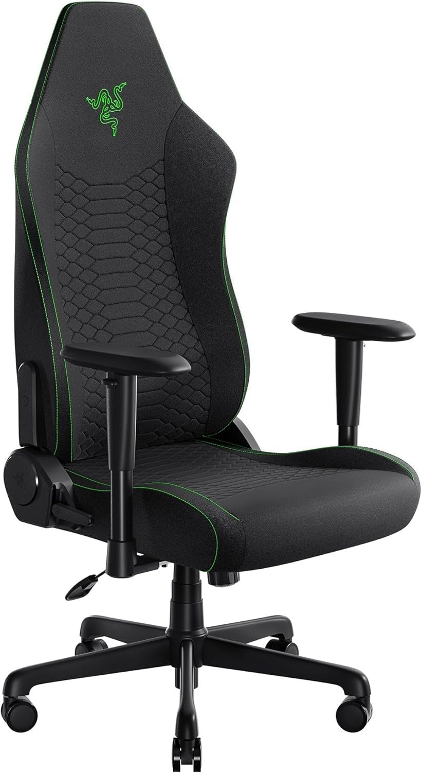 RAZER Gaming Chair Iskur V2 X Model: RZ38-05310200-R3G1 Light Grey Fabric