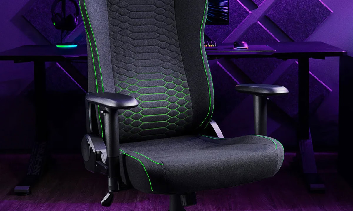 RAZER Gaming Chair Iskur V2 X Model: RZ38-05310200-R3G1 Light Grey Fabric