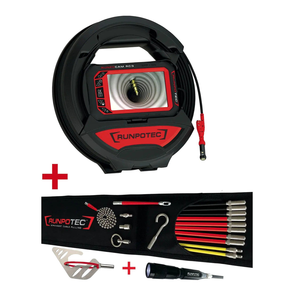 Runpotec RUNPO 11149 RC3 Digital Inspection Camera 12.7 cm 5"