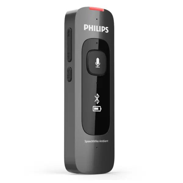 Philips SpeechMike Ambient PSM5000 Wearable AI Assistant with Docking Station - Dark Grey/Black