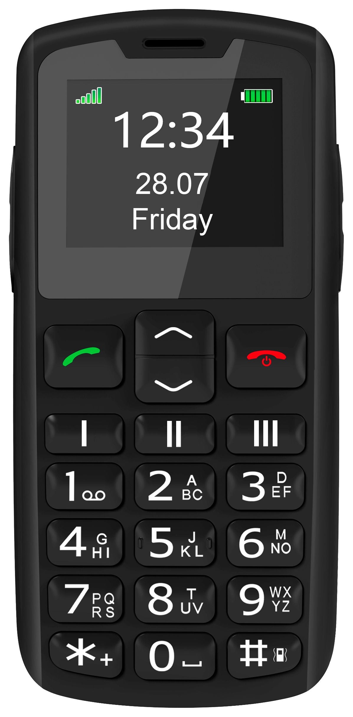Beafon SL230 Senior-Friendly Mobile Phone - Emergency Call Button, 1.8" Display - SL230_EU003B