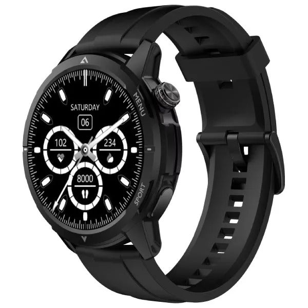 Bea-fon SmartWatch 601, Black, 1.43-inch AMOLED Touchscreen (601_EU001B)