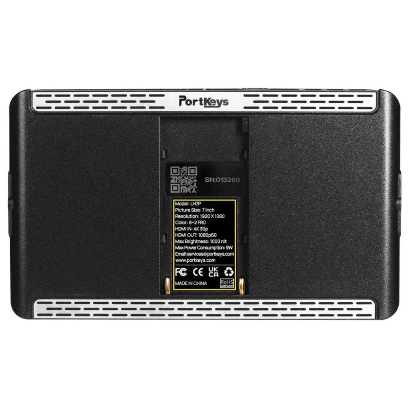 Portkeys LH7P 7-Inch Touchscreen Monitor - Black LH7P-B