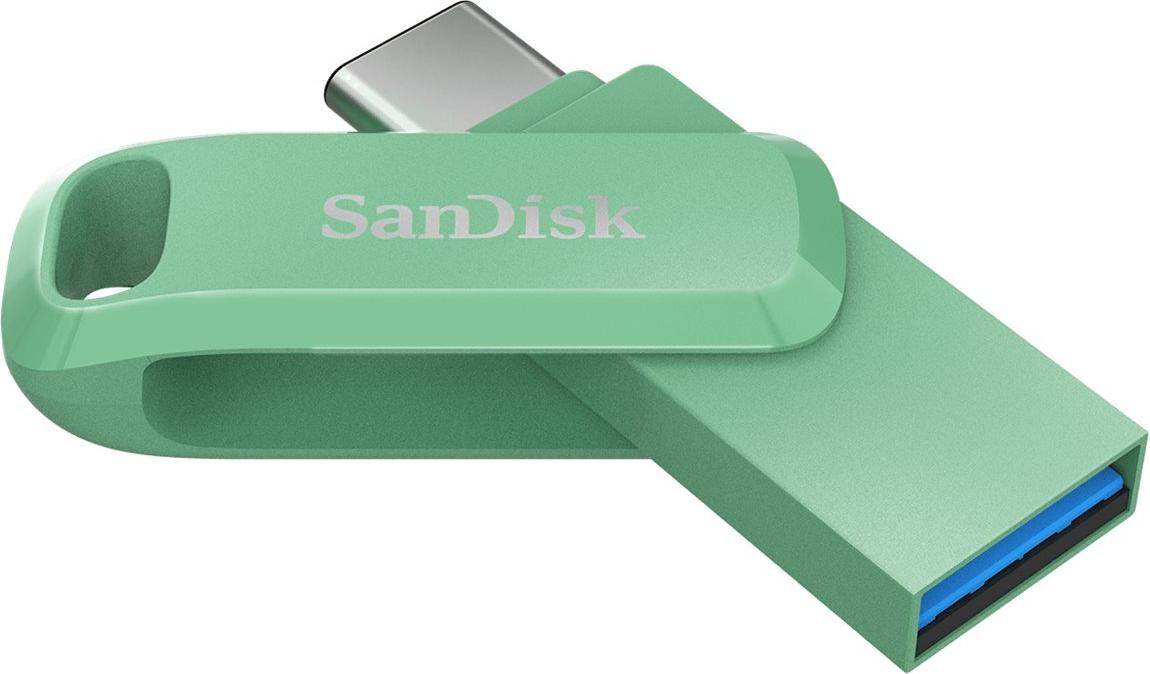 SanDisk Ultra Dual Drive Go USB Stick 2 TB USB-A/C 400 MB/s Green