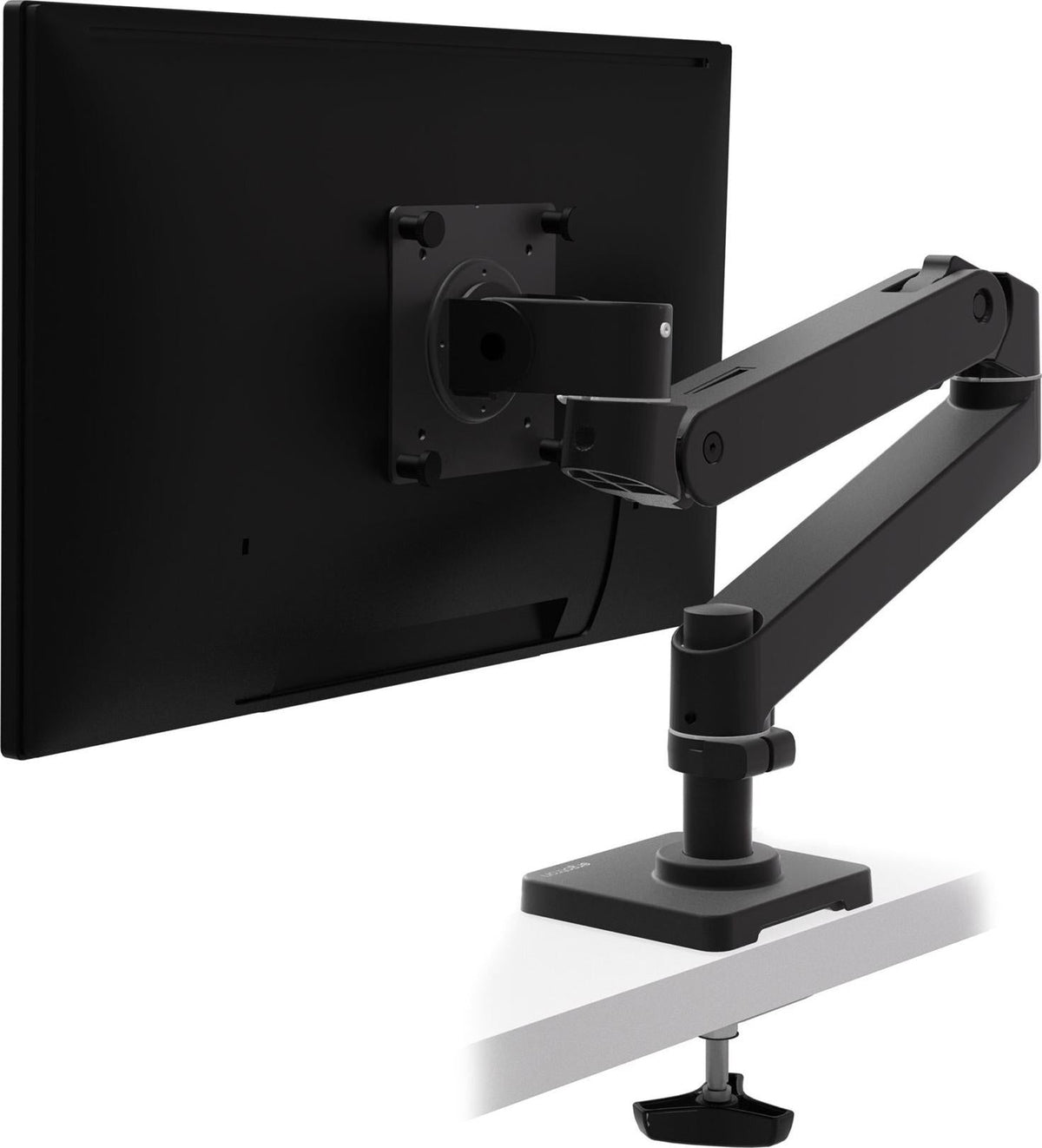 Ergotron LX Pro Mounting Kit Monitor Arm for LCD Display Grommet Mount Aluminum Black Screen Size up to 86.4 cm (45-708-292)