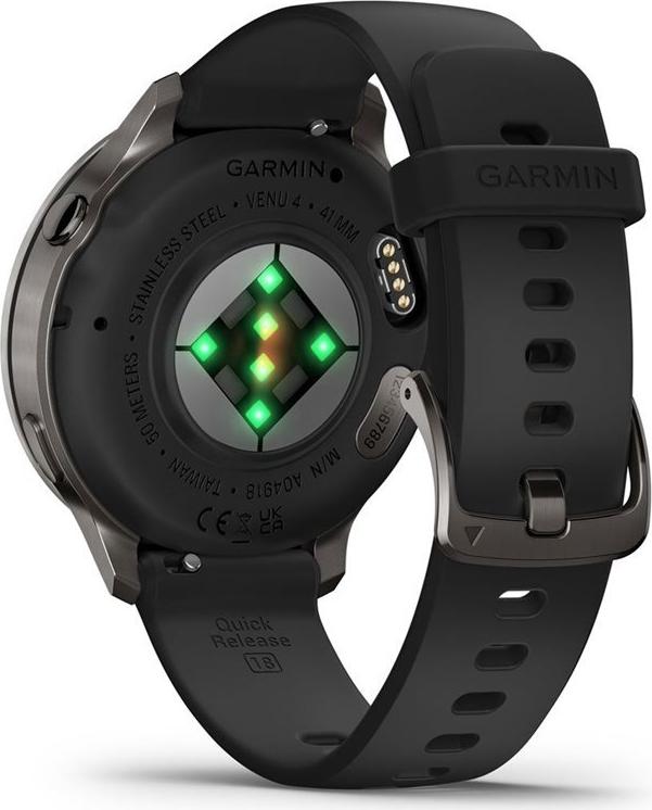 Garmin Venu 4 Smartwatch 41 mm Black/Slate Grey 010-03013-02