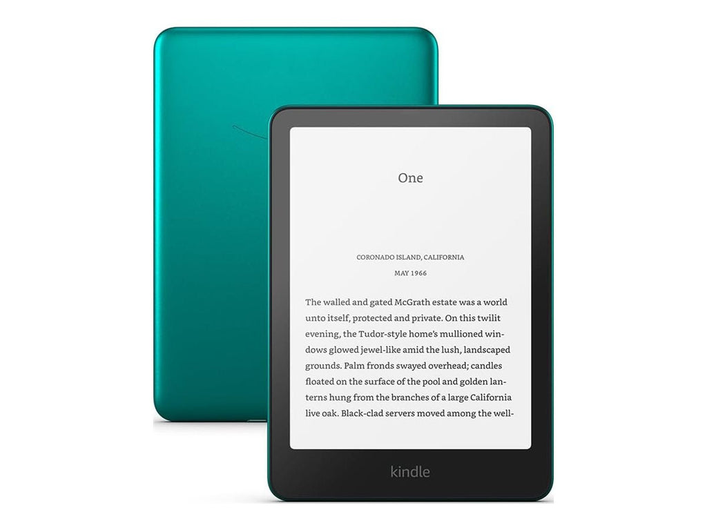 Amazon Kindle Paperwhite Signature Edition - 12th Gen - eBook Reader - 32GB - 7" - Metallic Jade B0CFPLP3YL