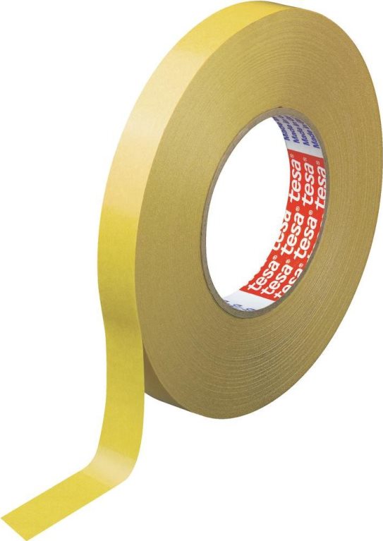 Tesa Double-Sided Tape 50 m x 25 mm White PVC 04970-00151-00