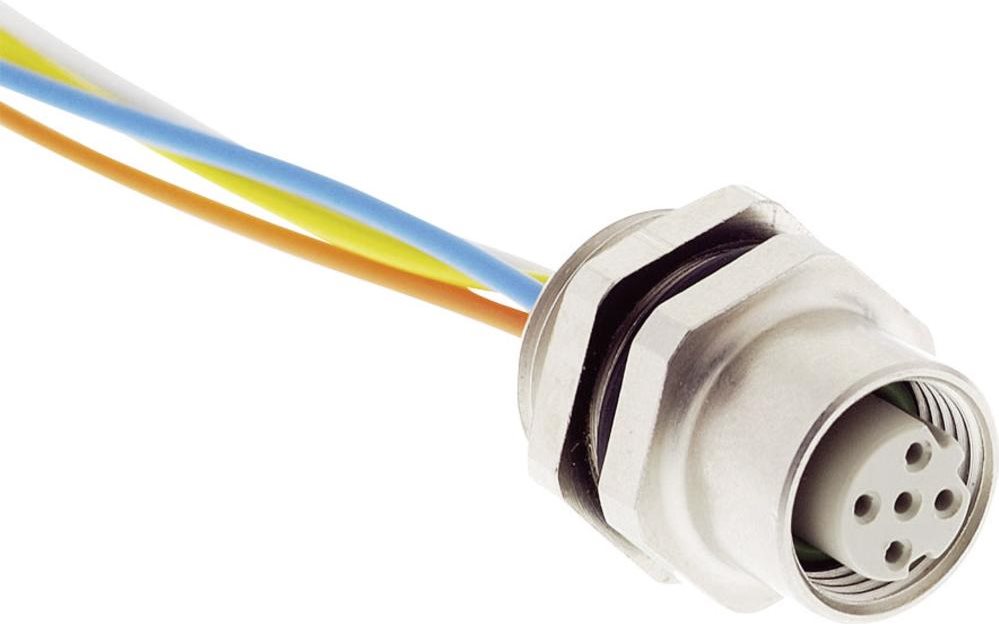 Harting M12 Wall Feedthrough with Cable HARAX® M12-L 21 03 371 2403