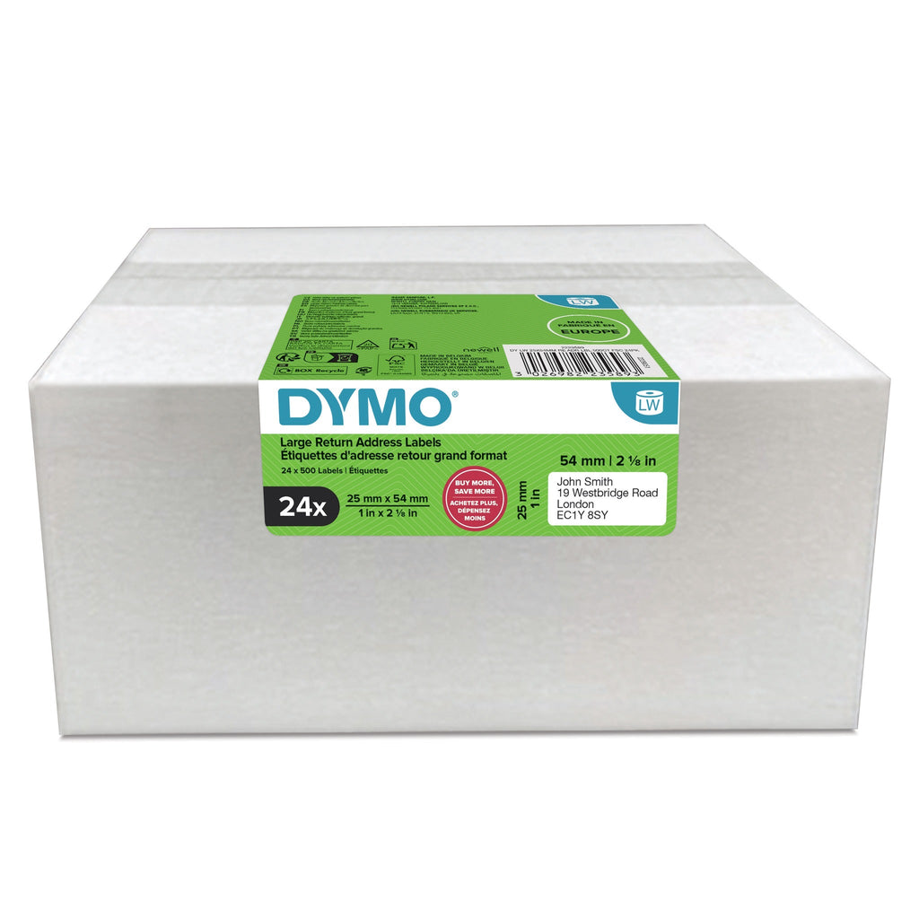 Dymo LW Address Label 24 Rolls 2223589