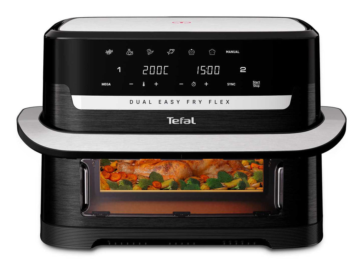 Tefal EY9228 Dual Easy Fry Flex Air Fryer - (EY9228)
