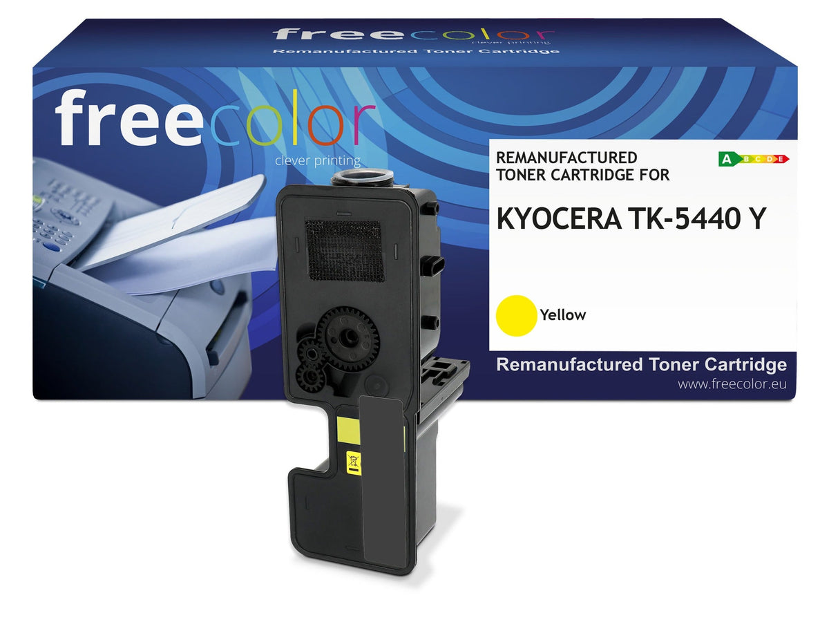 Freecolor Toner Cartridge Compatible Yellow for Kyocera TK-5440Y - K16582F7
