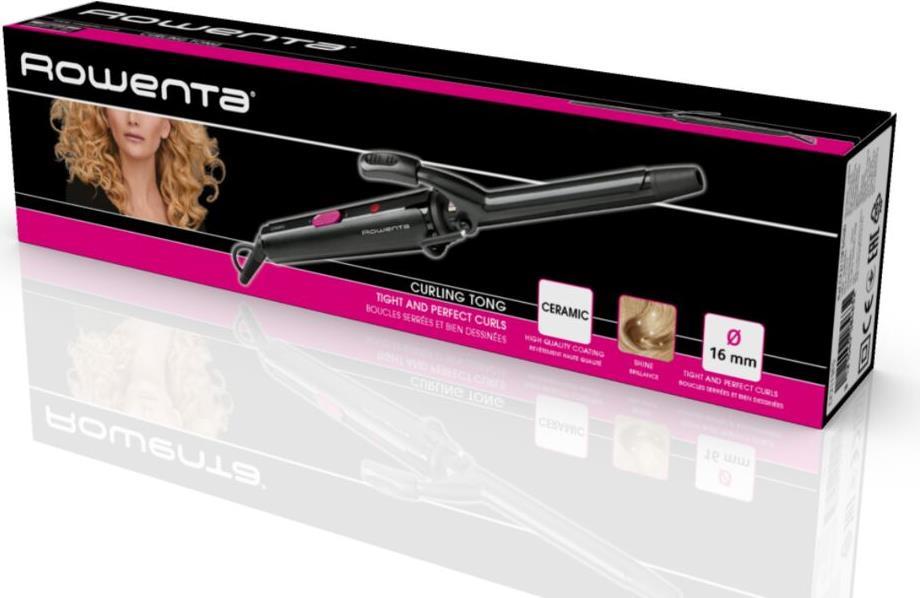 Rowenta Curler 2 CF2119 Hair Styling Tool 1.8 m Warm Black