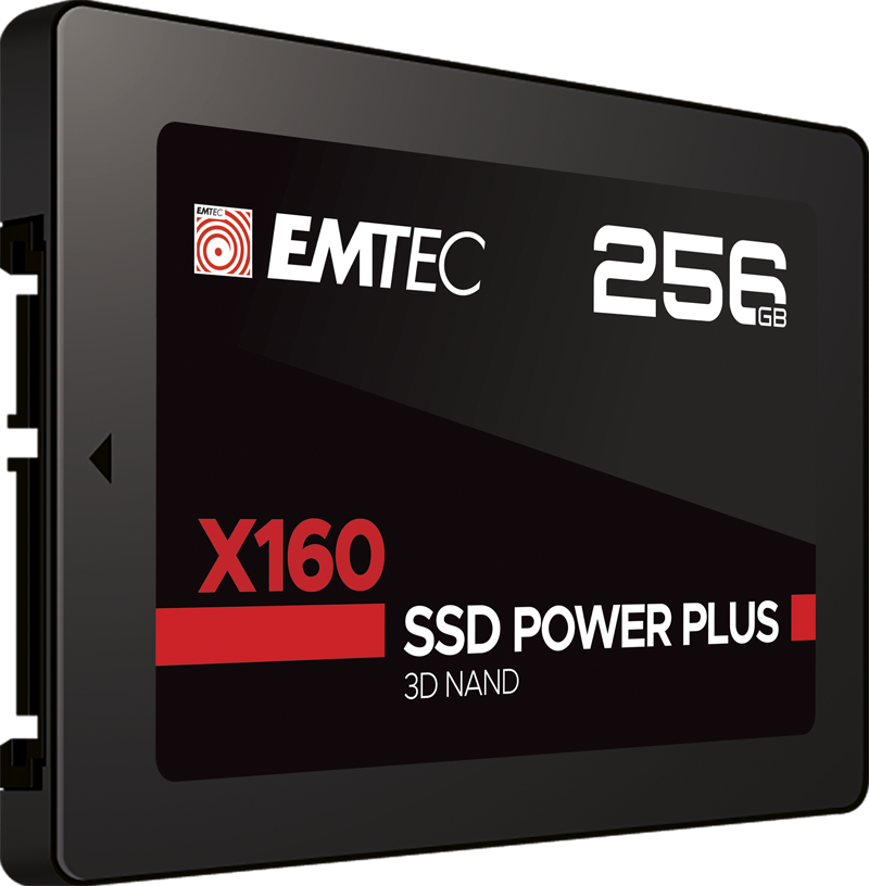 Emtec SSD Power Plus X160 - 256GB Internal 2.5" SATA 6Gb/s ECSSD256GNX160