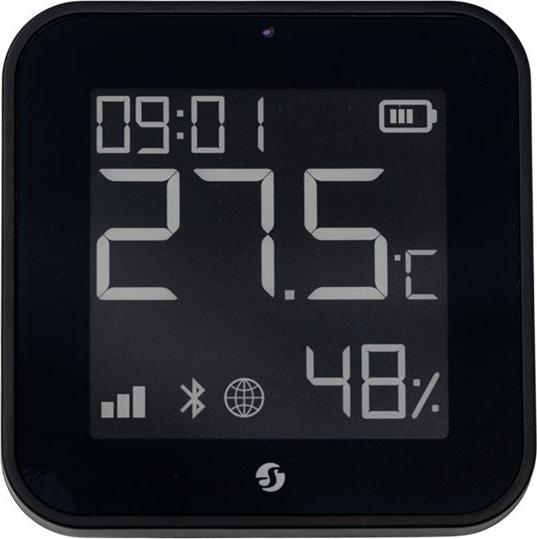 Shelly Plug & Play Blu ZB H&T Display Black Temperature & Humidity Sensor E-Paper Display Bluetooth Zigbee Shelly_B_ZB_HT_D_s
